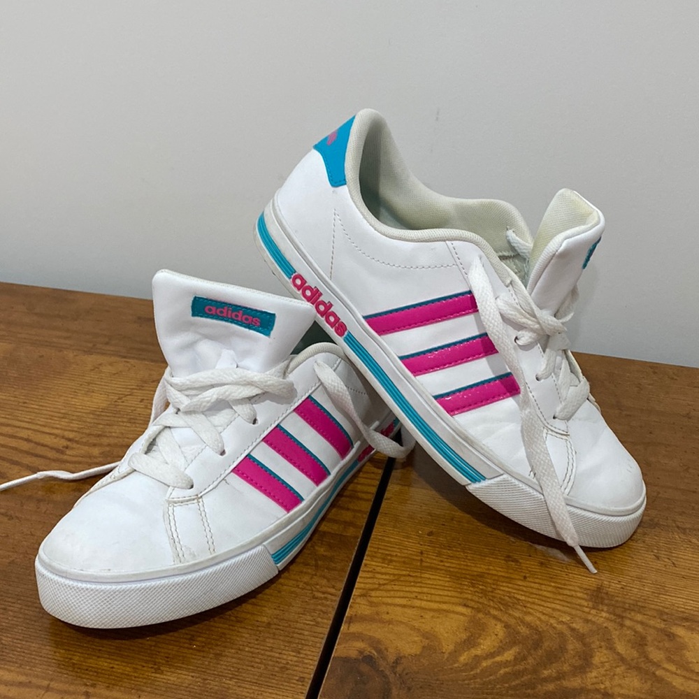 ADIDAS NEO turquoise and pink